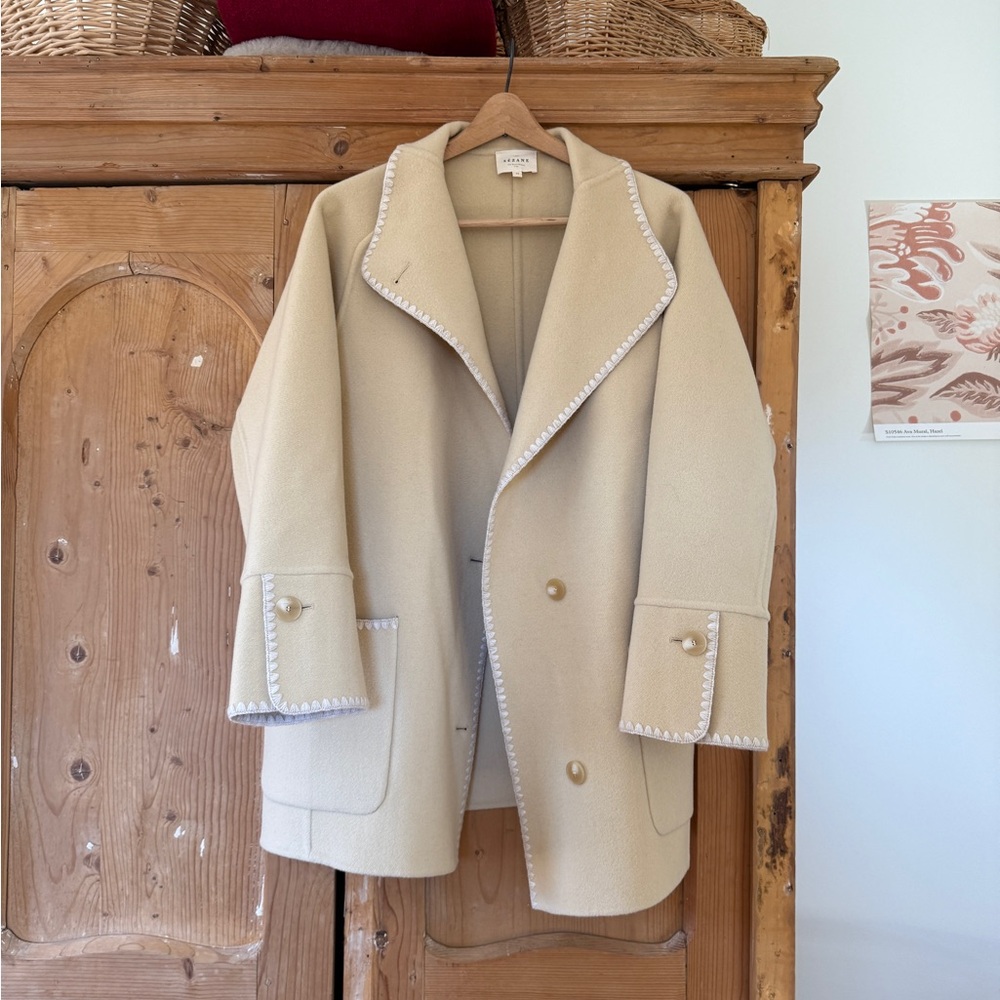 Wool Sezane Rafael Coat